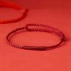 Red String Bracelet with Bead Kabbalah Protection Thread Handmade String Bracelets Good Luck Gift for Women Men Girls Boys