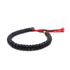 POHIER Tibetan Buddha Hand braided Cotton thread Lucky Knots Bracelet For Man Women Natural Coconut Shell Bead Carved Bangle