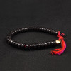 POHIER Tibetan Buddha Hand braided Cotton thread Lucky Knots Bracelet For Man Women Natural Coconut Shell Bead Carved Bangle