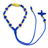 Colored Thread and Crystal Beads Santa Maria Bracelet Pulsera De San Judas Tadeo Prayer Bracelet Available in many colors