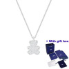 S 2024 Fashion Jewelry New CHINESE ZODIAC .TEDDY Set Exquisite Bull Shape. Bear Pattern Female Romantic Luxury Jewelry Gift