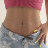 Punk Star Sequins Charm Sexy Body Waist Chains Women Creative Multi Layer Belly Belt Chain Summer Bikini Beach Jewelry