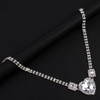 Stonefans Love Heart Waist Chain Jewelry Y2k Belt for Women Rhinestone Belly Sexy Bikini 2024 Swimsuit Hot Costume Club Party