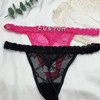 Custom Panties With Name For Women Customize Thong Crystal Letters Sexy Fashion Lace Underwear Waist Chain Jewelry Birthday Gift