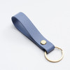 8 Colors PU Leather Keychain Business Gift Leather Key Chain Men Women Car Key Strap Waist Wallet KeyChains Keyrings