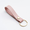 8 Colors PU Leather Keychain Business Gift Leather Key Chain Men Women Car Key Strap Waist Wallet KeyChains Keyrings