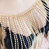 Body jewelry Sexy Crystal bikini Bra chain Skirt chain necklace Makeup Dance портупея портупея женская bijoux de corps waist