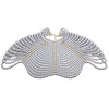 Sexy Body Jewelry Chest Chain Simulated Pearl Waistcoat Three Point Thong Underwear Chain Sling Bra Chain Bikini Waist Chain