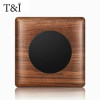 T&i Wood Switch Socket, 86 Wall Panel, 1 Gang 2 Gangs 3 Gangs 4 Gangs 1/2 Way, Eu Ru Fr Socket Power Outlet, 86x86mm, Embedded