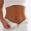 20 Styles Boho Rhinestone Zircon Star Moon Pendant Waist Belly Belt Chain Women Summer Bikini Y2K Accessories Rave Body Jewelry