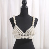 Sexy​ ​Lingerie Women Body Sexy Bikinis Waist Chain Pearl Body Chain Chain Bra Body Chains For Women Chest Wrap Waistcoat Chain