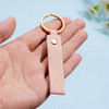 1/5pcs PU Leather Keychain Business Gift Leather Key Chain for Men Women Car Key Strap Waist Wallet KeyChains Keyrings