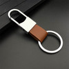 Simple Pu Leather Keychains Fashion Metal Carabiner Holder Waist Hanging Key Chain Car Trinket Keyring Pendant Men Birthday Gift Simple Pu Leather Keychains Fashion Metal Carabiner Holder Waist Hanging Key Chain Car Trinket Keyring Pendant Men Birthday Gift