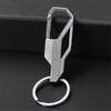 Simple Business Men Metal Key Chain Fashion Car Wallet Carabiner Holder Classical Waist Hanging Pendant Keyring Bag Accessories