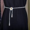 New Elegant Fashion Imitation Pearls Tassel Waist Chains Body Jewelry Belly Chain For Women Bridal Wedding Accessories Waistband