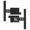 KRYDEX Tactical Quick Release Metal Buckle Cummerbund Adapter Kit for FCPC V5 AVS Hunting Plate Carrier Molle Cummerbund