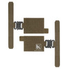 KRYDEX Tactical Quick Release Metal Buckle Cummerbund Adapter Kit for FCPC V5 AVS Hunting Plate Carrier Molle Cummerbund