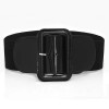 Big Buckle Wide Waist Belt Corset Belt Woman Slim Decorative Waistband Elastic Cummerbunds Fashion Women Patent Leather Belt