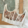 Womens Cummerbunds Waist Corset Belt Oil Painting Print Chest Elegant Underbust Body Shaper Female Corset Sexy Bustier