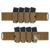 KRYDEX Elastic Cummerbund 4 x AR Magazine Pouches Stretch Cummerbund For LBT LBX FCPC Vest Accessories 2PCS/Set