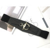 Women PU Leather Wide Waist Belt High Quality Luxury Big Belts for Women Retro Stretch Dress Belt Cummerbunds Plus Size Belt
