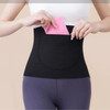 Winter Thermal Waist Support Unisex Elastic Waist Belts For Fitness Abdomen Back Pressure Warmer Inner Wear Cummerbund Velvet