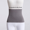 Winter Thermal Waist Support Unisex Elastic Waist Belts For Fitness Abdomen Back Pressure Warmer Inner Wear Cummerbund Velvet