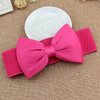 New Women Bowknot Cummerbunds Elastic Bow Wide Stretch Bukle Waistband Belt Fashion Girl Dress Accessories Waist Belts