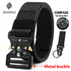 Men's Belt Army Outdoor Hunting Compass Tactical Multi Function Combat Survival Marine Corps Canvas For Nylon Male Luxury Belts