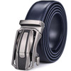 Men's Leather Ratchet Belt Dress with Slide Click Automatic Buckle Plus Size Luxury Ceinture