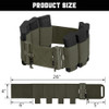 KRYDEX Tactical Quick Release Buckle Elastic Cummerbund AR Magazine Pouch Waist Cover For FCSK Plate Carrier Vest Accessories