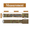 KRYDEX Tactical 3 Inch Assault Cummerbund Tegris Rigid MOLLE Cummerbund for Tactical Vest Slickster FCPC LBT Plate Carrier Gear