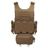 Tactical OTB LV119 Vest Over The Beach Plate Carrier Quick Release Cummerbund Front&Rear Overt Plate Bag 5.56 Triple MAG Pouch