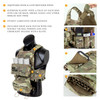 KRYDEX Low Vis FCS Slickster Plate Carrier Combat Tactical Vest Elastic Cummerbund Micro Fight MK3 Chassis Drop SACK Pouch