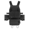 KRYDEX Low Vis FCS Slickster Plate Carrier Combat Tactical Vest Elastic Cummerbund Micro Fight MK3 Chassis Drop SACK Pouch
