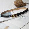 Fashion Pu Leather Belt For Women Designer Metal Buckle Waist Strap Female Jeans Dress Trouser All-match Decorative Waistband