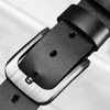 Men's Cow Leather belts Luxury Strap Male Belts For Fashion Classice Vintage Pin Buckle Men Belt High Quality Large size 2021