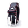 Men Leather Belt Casual Pin Buckle Belt Dark Blue Color Men's Belts Cummerbunds ceinture homme