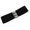 Fashion Korean Style Buckle Elastic Wide Belt Wide Cummerbund Strap Belt Waist Female Women Accessories Solid Color