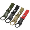 Outdoor Carabiner Tool Tactical Key Hook MOLLE Hanging Backpack Belt Waist Bag Buckle Camping Hiking Keychain Accessories