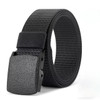 Men's automatic buckle nylon belt outdoor tactical canvas belt high-quality men's belt