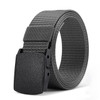 Men's automatic buckle nylon belt outdoor tactical canvas belt high-quality men's belt