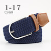 New Unisex Men's Belt Casual Woven Elastic Belt Outdoor Sports Canvas Belt Climbing Work Belt Jeans Suit Pants Belts for Women