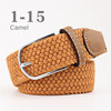 New Unisex Men's Belt Casual Woven Elastic Belt Outdoor Sports Canvas Belt Climbing Work Belt Jeans Suit Pants Belts for Women