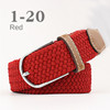 New Unisex Men's Belt Casual Woven Elastic Belt Outdoor Sports Canvas Belt Climbing Work Belt Jeans Suit Pants Belts for Women