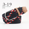 New Unisex Men's Belt Casual Woven Elastic Belt Outdoor Sports Canvas Belt Climbing Work Belt Jeans Suit Pants Belts for Women