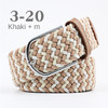 New Unisex Men's Belt Casual Woven Elastic Belt Outdoor Sports Canvas Belt Climbing Work Belt Jeans Suit Pants Belts for Women