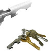 8 in 1 key ring keychain multifunction carabiner gear clip pocket quickdraw multipurpose gadget multitool multi keytool