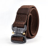 3.7cm Width Men Army Tactical Nylon Belts Breathe Freely Outdoor sport Canvas Belt Combat Strap Waistband