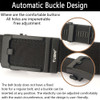 TUSHI New 3.8CM Hard Tactical Belt for Men Metal Automatic Buckle IPSC Gun Belt 1100D Nylon Military Belt Outdoor Sports Girdle